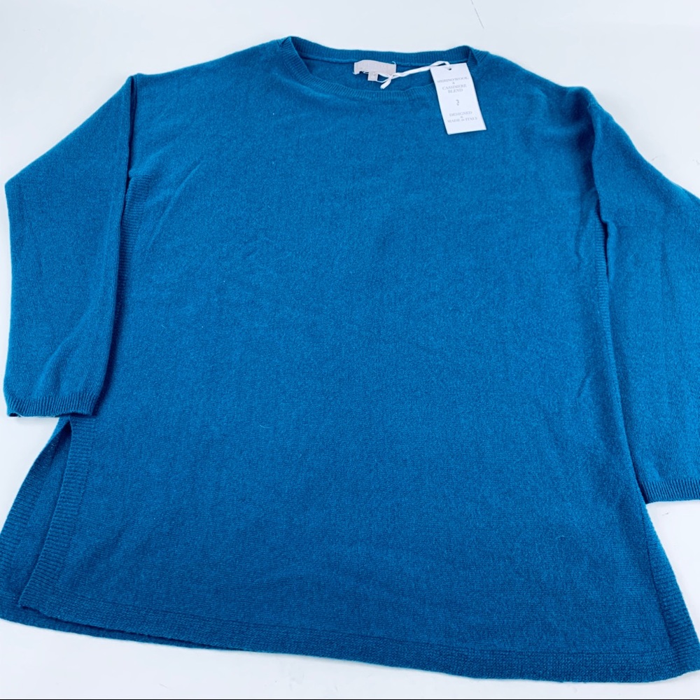 Benedetta B- LongSleeves-New W/Tag- Blue-Medium.